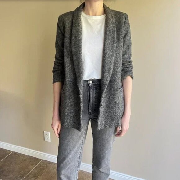 Rachel Comey Grey Wool Blazer, Size 4, Vintage, Jacket, Fall - Picture 2 of 13